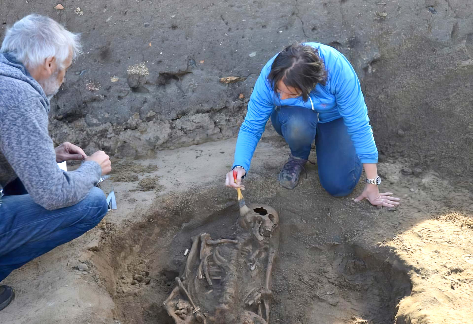 Archaeological excavations in A Lanzada