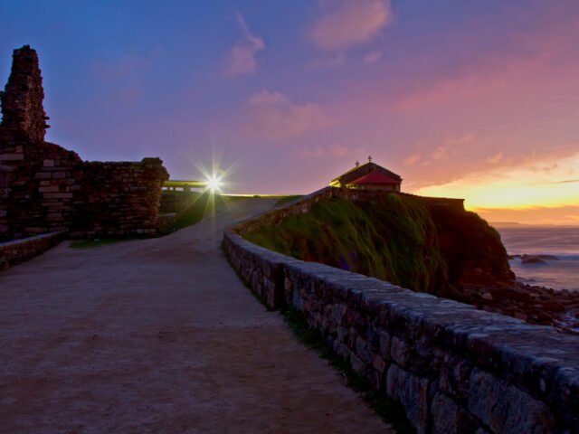 Nightfall in A Lanzada