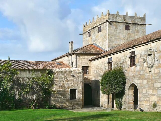 Miraflores traditional Galician house 