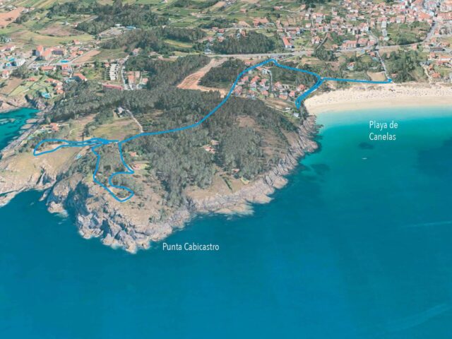 Canelas – Cabicastro Point blue trail